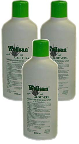 Wollsan Wollwaschmittel mit Aloe Vera und Lanolin (3 x 1.000ml)