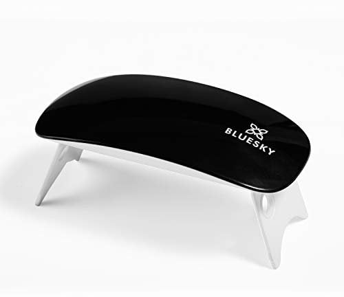 Bluesky LED UV Gel Nail Lamp with Timer, Professional Mini Travel Lamp, Gel Polish Nail Dryer, Portable, Compact, USB Port and Cable, 6W