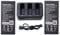 ZYGY Parts 2pcs 3.8V 1100mAh Black Lipo Battery with 3 in 1 Charger for TELLO Quadcopter RC Drone
