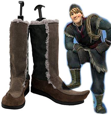 Erwachsene Kristoff Cosplay Kostüm Stiefel Schuhe Customized European Size 40