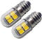 Ruiandsion E10 LED Lampe 4,5V - 6V E10 LED Lampe mit Schraubensockel 2835 8SMD Chips Gelbes Upgrade für Scheinwerfer Taschenlampen Taschenlampe, unpolar (2er Pack)