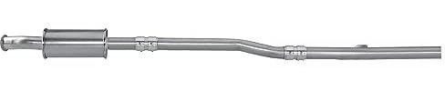 HELLA 8LB 366 022-301 Vorschalldämpfer - Easy2Fit Kit - vorne - dreiteilig - Set mit Anbauteilen