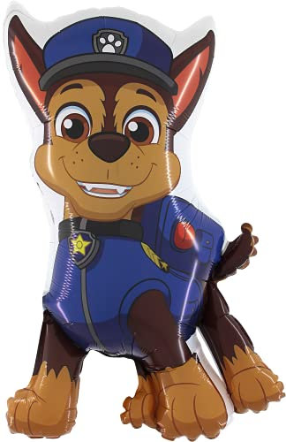 Toyland® 35 Zoll Riesen-Jumbo-Größe Paw Patrol Chase Charakter Folienballon - Kinderpartyballons