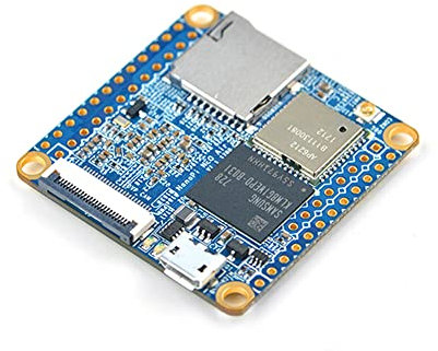 NanoPi NEO Air Open Source Quad-Core Cortex-A7 1.2GHz Allwinner H3 - Ordenador de una sola placa DDR3 WiFi y Bluetooth 4.0 Ejecución de Ubuntu Core y Submarino (512 MB RAM + 8 GB eMMC)