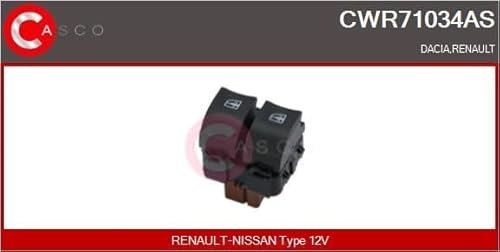 Casco CWR71034AS Schalter Glasheber Renault Group