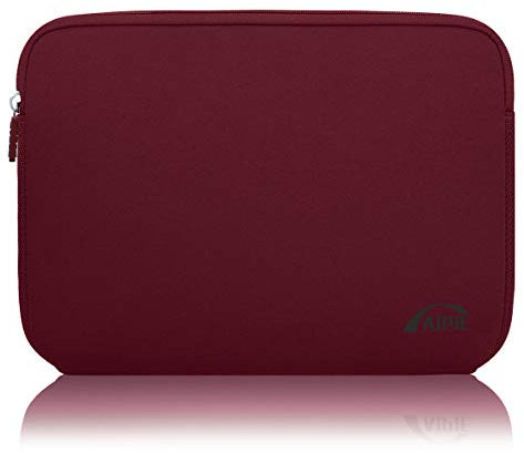 AIPIE Laptoptasche für 16 Zoll Laptophülle 39x28x3 cm Notebook Schutz Hülle Stoßfest Arbeitstasche Laptop Tasche Sleeve Kompatibel Acer, Asus, Dell, Lenovo, HP Laptophülle Rot 16 Zoll