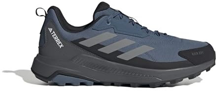 adidas Herren Terrex Anylander RAIN.RDY Hiking Shoes Wanderschuhe, Wonder Steel/Grey Three/core Black, 44 EU