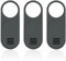 OAAO 3-in-1 Webcam Cover - Lens Protection, Mobile & Laptop Privacy Mask (Black)