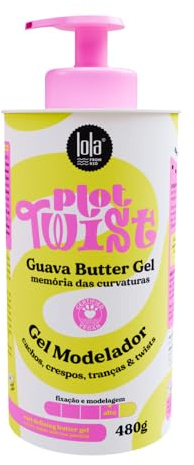 Lola Cosmetics - Plot Twist Guava Butter Gel - Exzellente Definition & Kontrolle - Angereichert mit Guavenbutter - Leichte Textur & Einfache Anwendung - Natürliche Inhaltsstoffe - 480 g