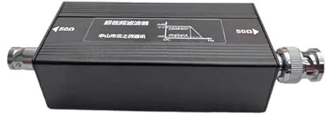 JMT LC Low Pass Filter LPF SMA Male Female Connector 100m W(20dBm) Max Input Power Filters (1KHz,BNC F to M)
