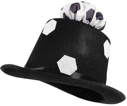 OKUMEYR Fußballmütze Für Sportfans Hut Mit Fußballmotiv Dekorativer Hut Für Wettkämpfe Langlebige Verarbeitung Einfach Zu Tragen