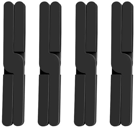 JVHLOV 4 Pack Folding Silicone Trivet, Folding Pot Stand, Non-Slip Worktop Protector Heat Resistant, Pan Protectors for Kitchen Table, for Hot Pans/Cup/Dishes/Plates (Grey)