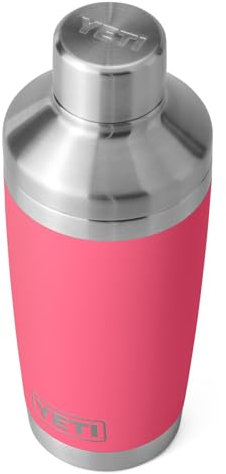 YETI Rambler Cocktail Shaker, Stainless Steel, Vacuum Insulated, Tropical Pink, 20 oz (591 ml)