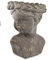formano Büste 18x24cm antik Keramik Garten Deko Terasse Haustür 1 Modell
