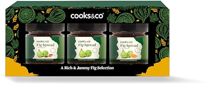 Cooks&Co Fig Jam Spread Gift Set (3 x 140g)