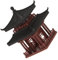 YARNOW Mikro Landschaft Aquarium Tempel Miniatur Pavillon Ornament Miniatur Figuren Für Vasen Miniatur Sechseck Pavillon Bonsai Figuren Mini Bonsai Ornamente Aquarium Turm Pp