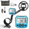 HIUYRFS Metal Detector ad Alta Precisione, Lunghezza Regolabile 113 cm - 141 cm, 5 Modalità, Metal Detector Professionale con Schermo LCD, Bobina di Ricerca Impermeabile IP68 per Adulti & Bambini