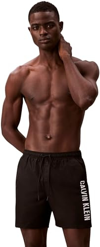 Calvin Klein Herren Medium Drawstring Lv00n61047 Badehose (1er Pack)
