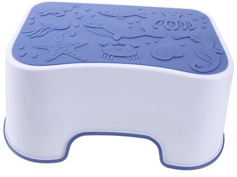 PP Badezimmer Toilettenhocker Blauer für Junge Mädchen und Kleinkinder