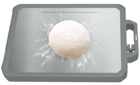 CGACCSD Planche À Découper Reversible | Planche De Découpe En Acier Inoxydable | Tapis Alimentaire Anti-Dérapant pour Préparation Légumes BBQ Restaurant Pâtisserie