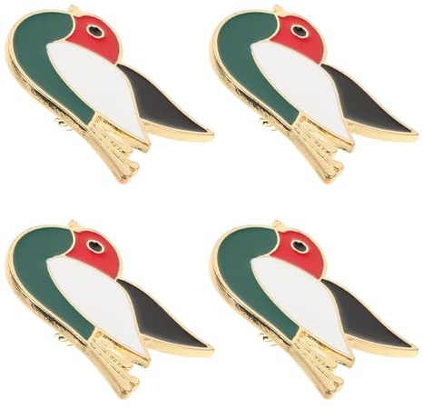 Insigne de Palestine en Alliage, Lot de 4 Épingles Drapeau | Fêtes et Événements Sportifs, Résiste à Décoloration, Design Soigné, Accessoire de Célébration