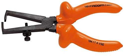 Facom 194.17AVSE - ALICATES PELACABLE AISLADO 1000V SERIE VSE