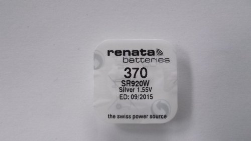 Deux rENATA-pile bouton rENATA 370 40mAh 1.55V -