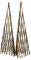Selections Pack of 2 Expanding Willow Obelisks 1.2m