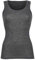 Dilling Damen RIPP Top aus 100% Bio-Merinowolle Dunkelgrau meliert 36