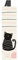 Moses 83045 libri_x Lesezeichen mit Band MIAU