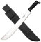 Tramontina Machete mit PVC-Griff 18 Full-Tang Carbonstahl mit Gürtelscheide