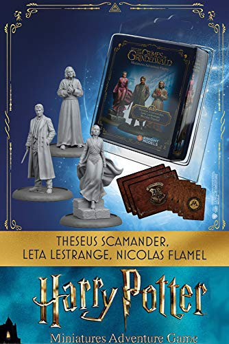 Harry Potter Miniaturen Abenteuerspiel Theseus Scamander, Leta LeStrange, Nicolas Flamel Erweiterung
