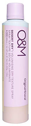 O&M Desert Dry Volumising Dry Texture Spray (300ml) – Ansatz Volumen Spray flexibler Halt – Texturierendes & Öl-absorbierendes Haarspray – Frei von Sulfaten und Silikonen – PETA-zertifiziert, vegan
