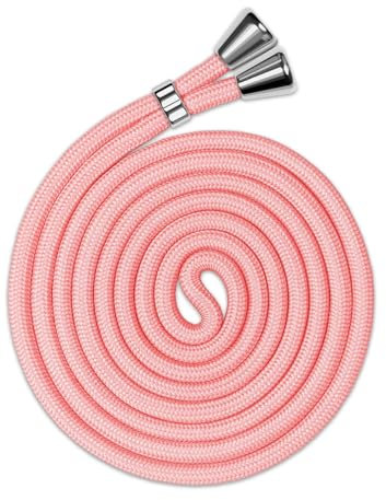 ONEFLOW Cordon de Rechange Compatible avec Tous Les téléphones Portables | Chaîne sans étui – Bracelet élégant à bandoulière, réglable Librement jusqu'à 155 cm | Extra Cordon en Rose Flamant Rose