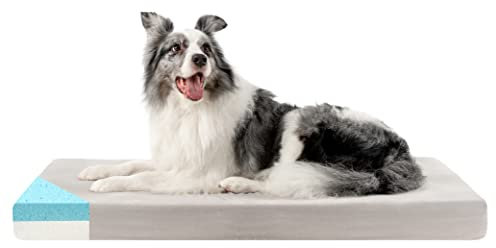 ZENAPOKI Hundebett Grosse Hunde - XL - Orthopädisches Hundekissen für Hunde, Gut die Gelenke - Waschbar Abnehmbare Bezug, 110x70x9cm
