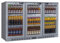 Cold1350, triple door bar fridge/drinks fridge Hinged doors