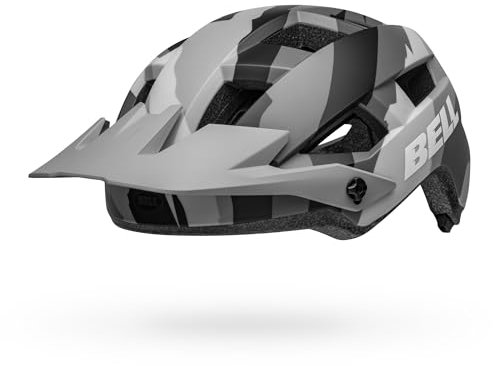 BELL Spark 2 MTB Helm, Matt Grau Camo, Universal S/M 50-57cm