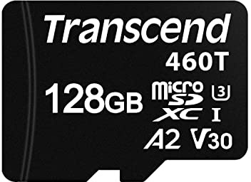 Transcend TS128GUSD460T Commercial and Industrial Embedded Micro SD Card with 128GB UHS-I U3/V30 A2 3D NAND BiCS5 Heavy Duty 3 Year Warranty