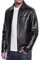 Herren Echtes Lammfell Leder Klassische Biker Stil Jacke | Lammfell Jacken Herren, Schwarz, S