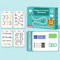 Magical Tracing Workbook Set,Magic Tracing Workbook für Kinder,Kalligraphie-Tracing-Buch für Kinder,Wiederverwendbares Schreibübungsbuch für Vorschulkinder und Kindergartenkinder (64 Seiten)