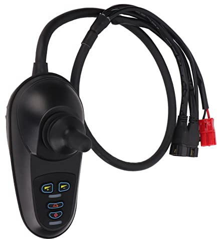 Septpenta Joystick Controller, High Sensitivity 360° Free Steering, Operate Convenient, Electric Mobility Wheelchairs Accessory for Electric Wheelchairs, Intelligent Robots, Monitoring