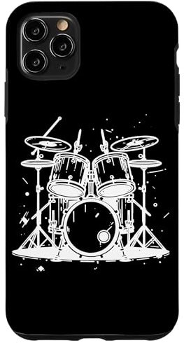 Coque pour iPhone 11 Pro Max Kit de batterie Graphic Rock Music