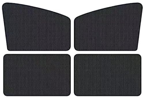 Auto Sonnenschutz Baby für Opel Insignia Grand Sport,Magnetisch Seitenfenster Meshmaterial Sonnenblende Auto Netz UV Schutz Sonnenschutzrollos Hitzeschutz Vorhang Autozubehör,Before + After