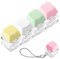 Thinp 4 Pcs Keyboard Fidget Clicker Silent Toys - Stress Relief Gifts for Adults