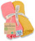 pic Bear Musselin Molton Tücher 80x80cm - Ultra-weiche Multitalente für Babyalltag: Spucktuch, Schmusetuch & mehr - 100% Baumwolle - 2er Pack (Spicy Mustard + Desert Flower)