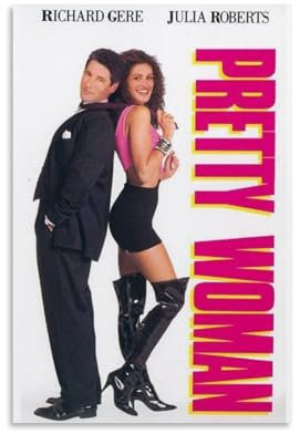 TGZUJC Wandaufkleber, Motiv: Pretty Woman, wasserfest, dekoratives Gemälde, kreative Kunst, Antifouling und feuchtigkeitsbeständig, Dekoration für Zuhause, ungerahmt, 20 x 30 cm