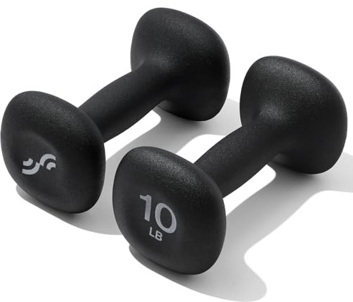 Sportneer hantlar neopren kvinnor hantlar set, 1–5 kg hantlar set om 2 | Vikter liten hantel set för kvinnor gymnastik yoga pilates skulptur och barn hemma kontor och utomhus