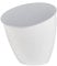 Mepal - Küchenabfalleimer Calypso - Kleiner Mülleimer mit Deckel - Komposteimer Küche - Ideal für die Küchenorganisation - Küchenhelfer & Spülmaschinenfest - 2200 ml - White