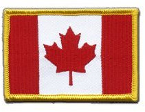 Aufnäher Patch Flagge Kanada - 8 x 6 cm