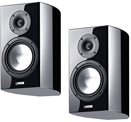 Canton Vento 830.2 Regallautsprecher (Paar), schwarz (highgloss)